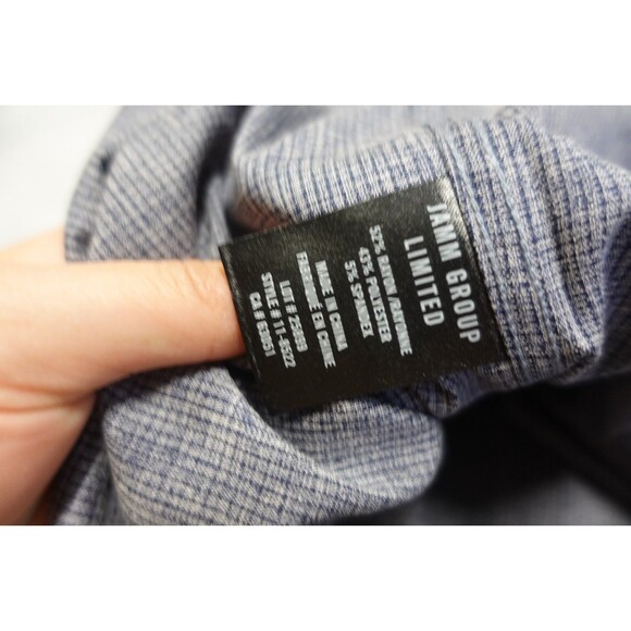 Julian & Mark Men's Size L Navy Blue Soft Textured Slub Shirt NWT - Picture 8 of 8